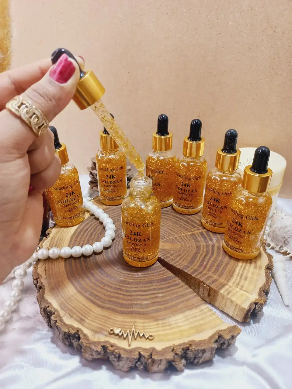 پرایمر و سرم زیر ساز طلای 50 میل گلدزن GOLDZAN