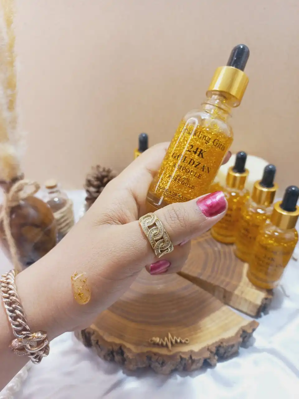 پرایمر و سرم زیر ساز طلای 50 میل گلدزن GOLDZAN