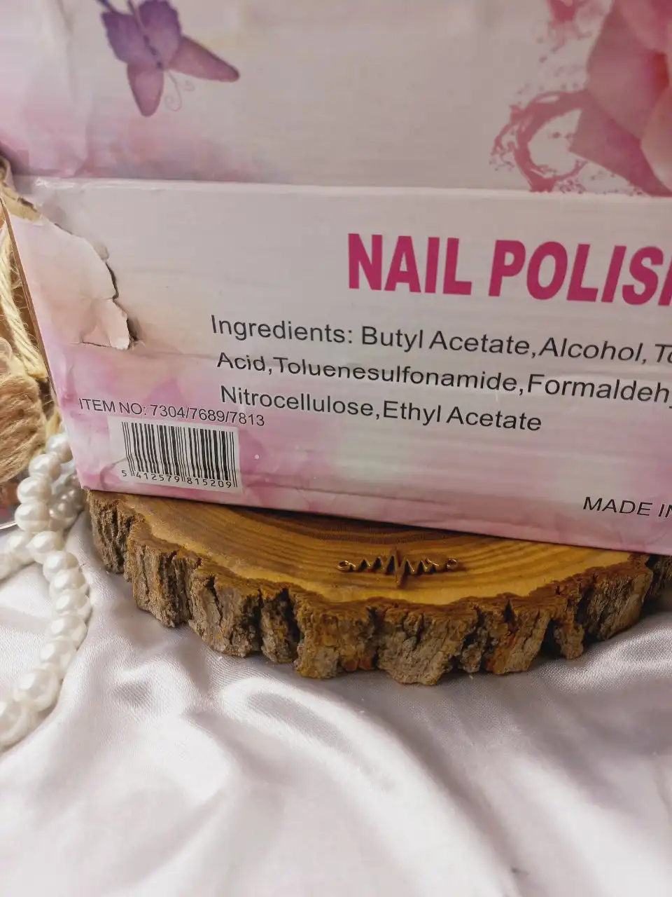 لاک پرطرفدار نایلی پولیش NAIL POLISH کد 7304