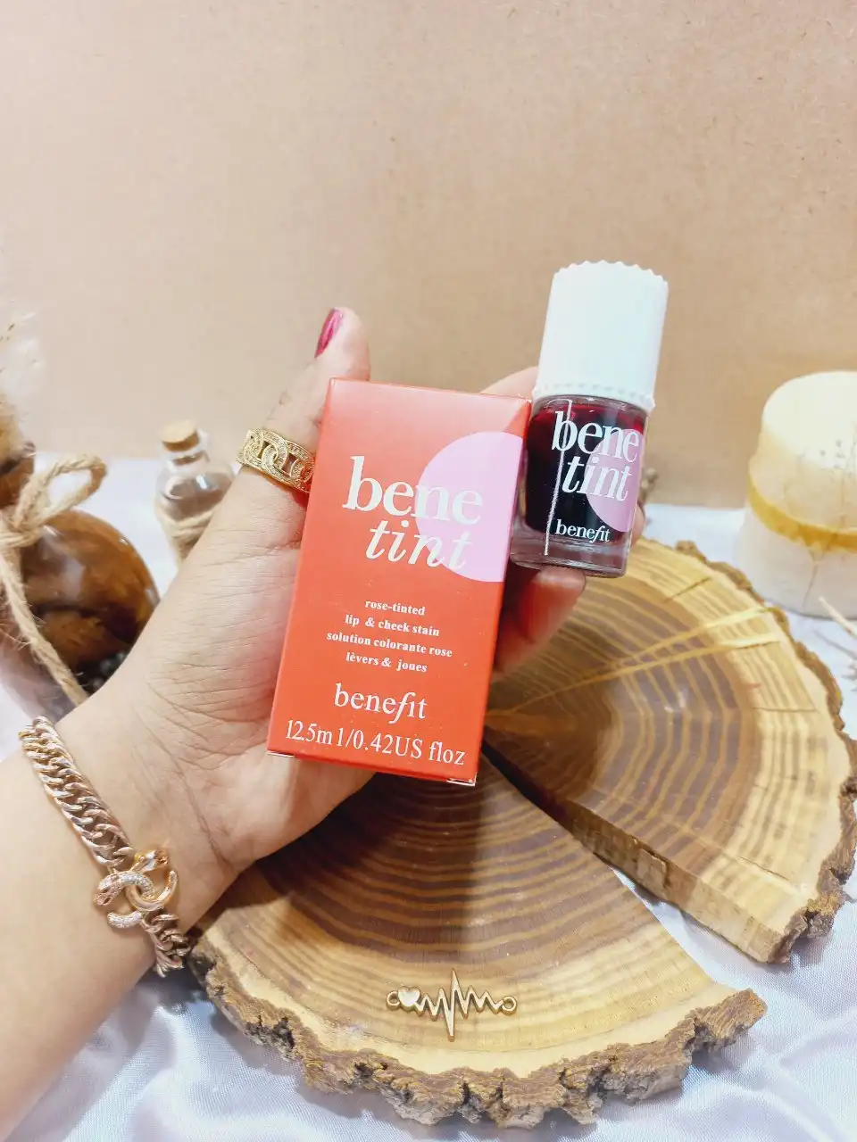 تینت لب جعبه دار بنفیت مدل bene tinet کد 70432