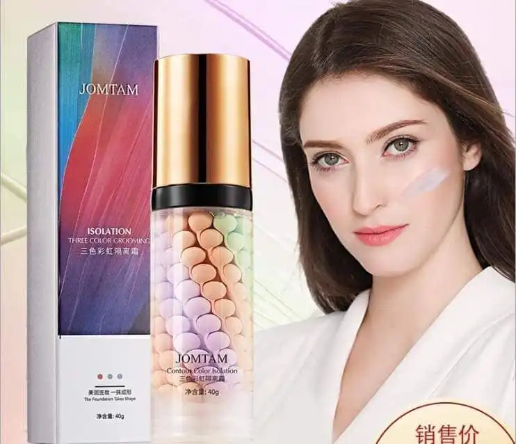 پرایمر رنگین کمانی تثبیت کننده آرایش جومتام JOMTAM وزن 40گرم کد 45121