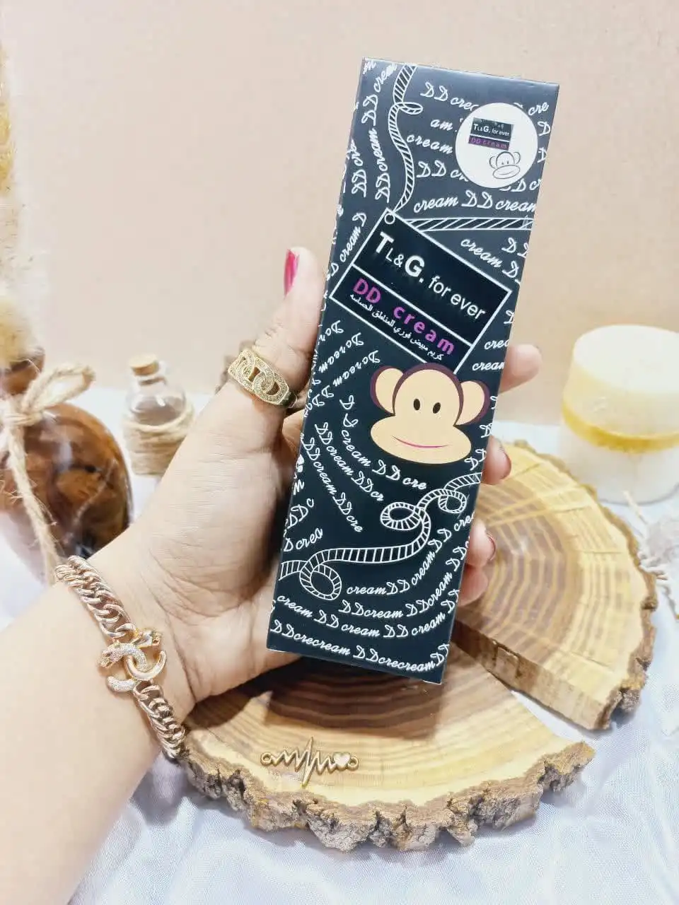 کرم روشن کننده قوی TLG مدل DD cream حجم 100 میلی لیتر