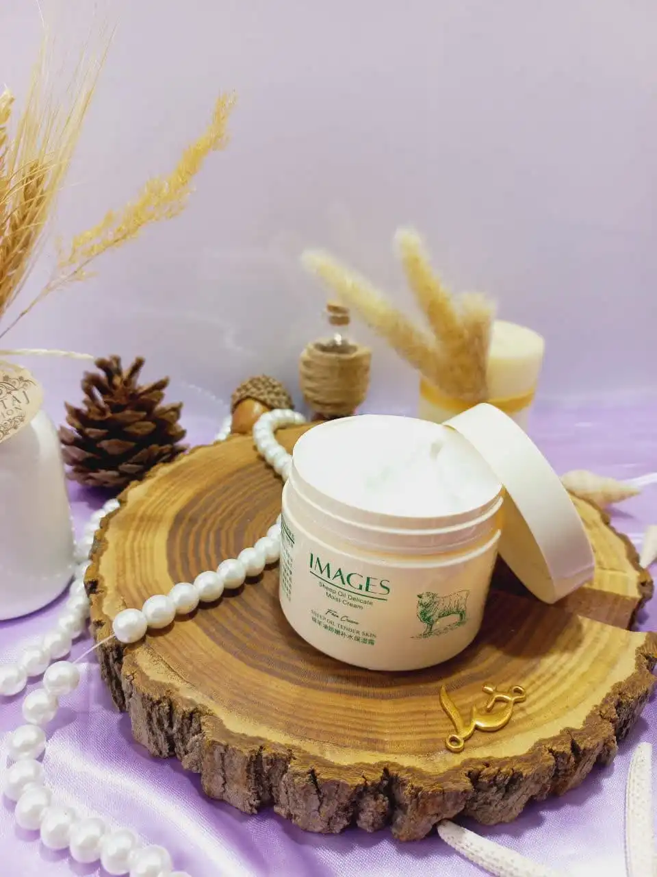 کرم کاسه ای روشن کننده شیر گوسفند 140 گرم ایمیجز Images کد xxm37379