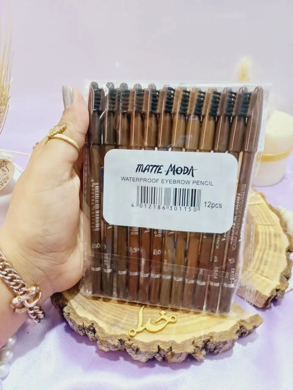 مداد ابرو شانه دار مات مودا MODA  کد 694356| پخش عمده