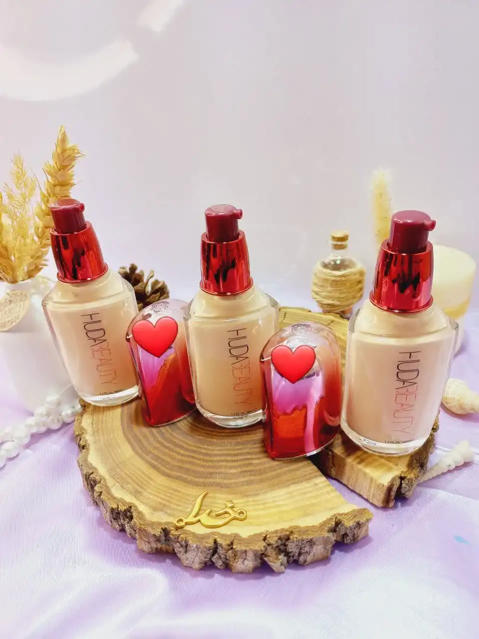 کرم پودر پرطرفدار هدی بیوتی HUDABEAUTY درب قرمز