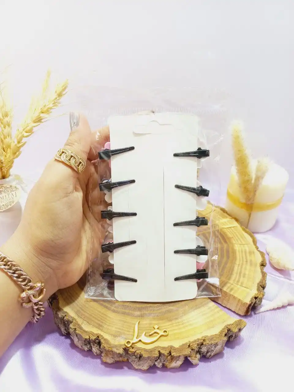 ست 10 عددی گیره مو طرح اسب تک شاخ