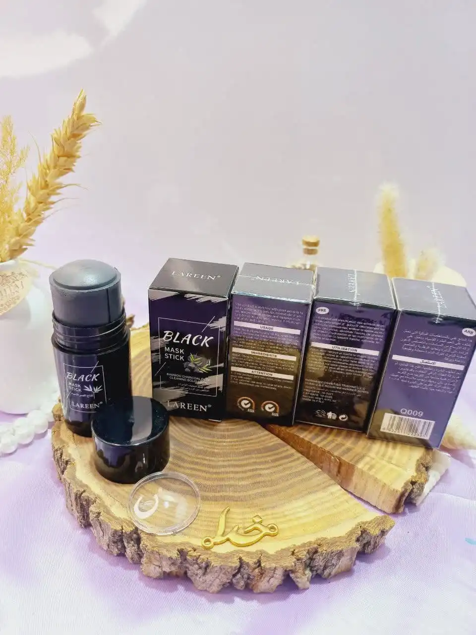 استیک ماسک جادویی سیاه BLACK تمیز کننده عمیق پوست LAREEN