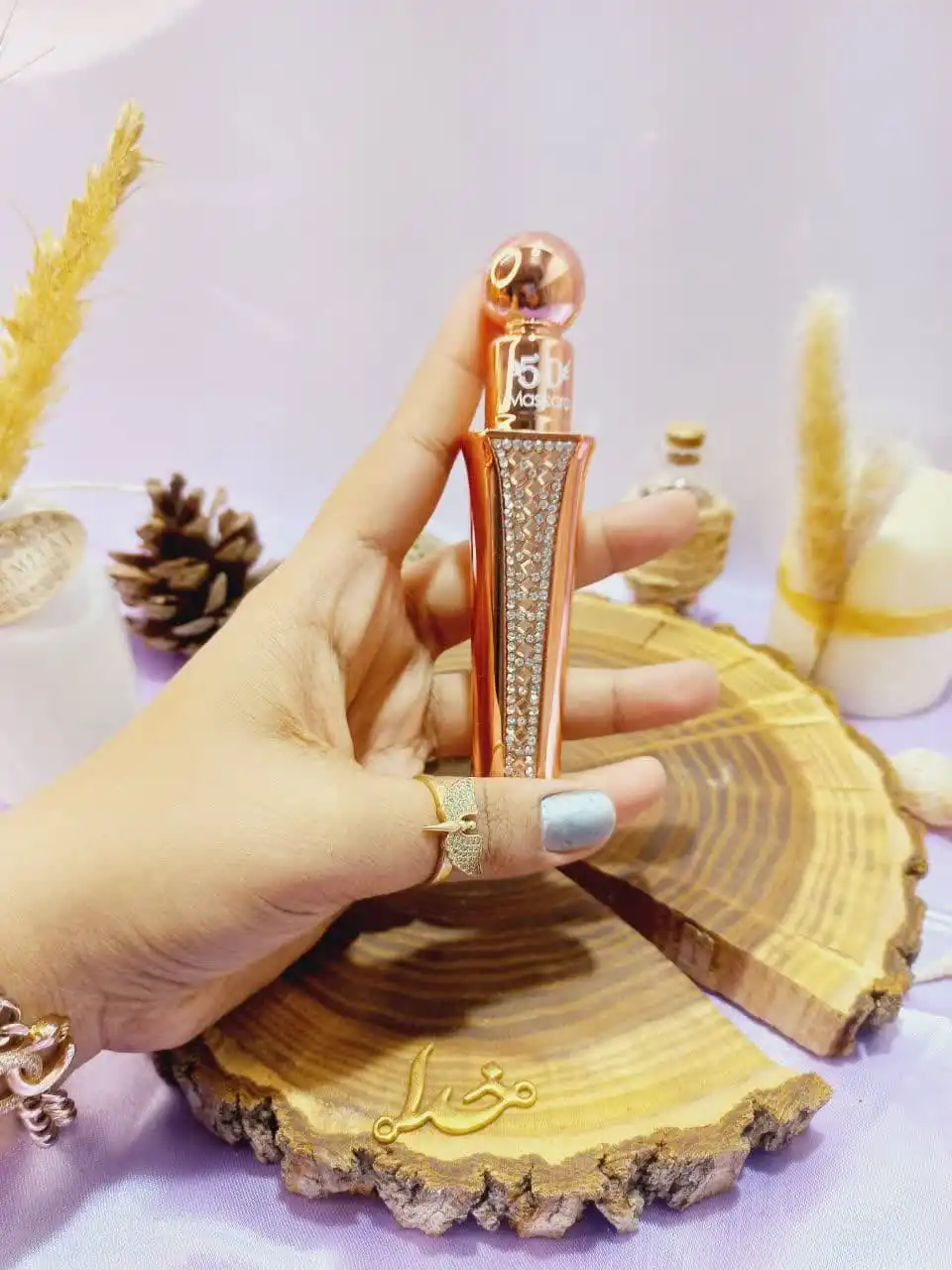 ریمل نگین دار 5 بعدی ماسکارا کیس بیوتی 5D MASCARA KISS BEAUTY کد 56645