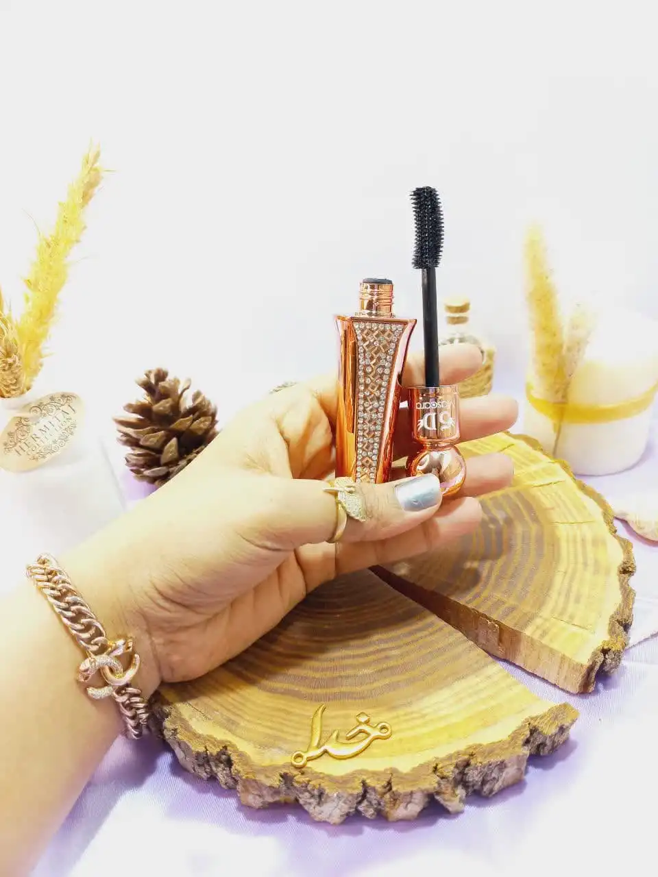 ریمل نگین دار 5 بعدی ماسکارا کیس بیوتی 5D MASCARA KISS BEAUTY کد 56645