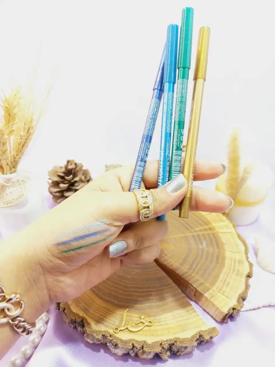 مداد شمعی رنگی ضدآب فلورمار جعبه دار flormar | پخش عمده