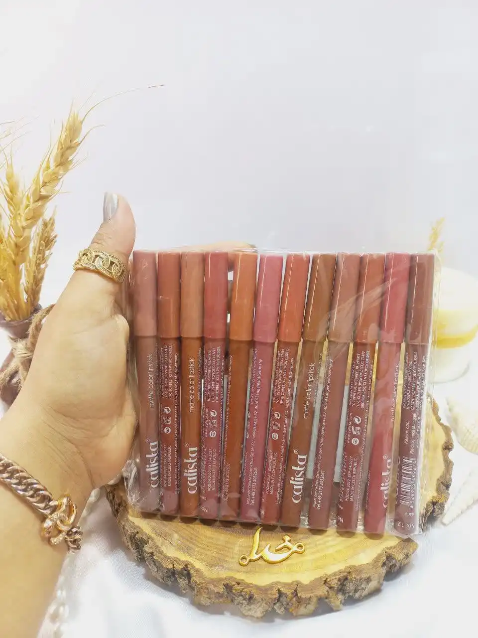 رژ مدادی مدل کالیستا CALISTA پوکه قرمز بدون تراش | پخش عمده