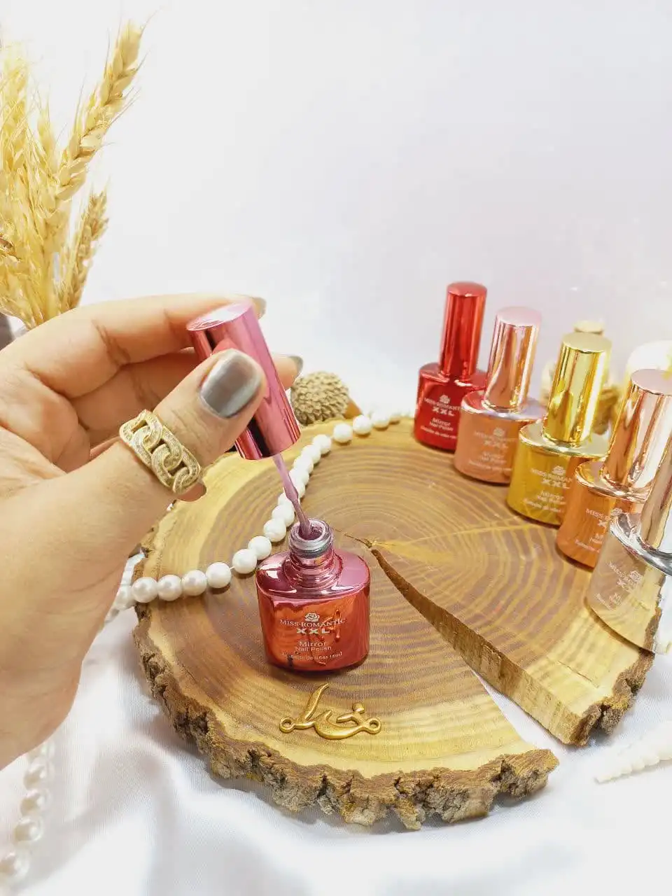 لاک آینه ای پرطرفدار نایلی پولیش NAIL POLISH کد Z9050 | پخش عمده