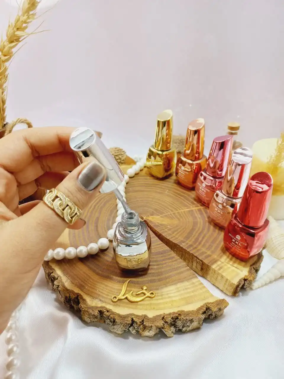 لاک آینه ای پرطرفدار نایلی پولیش NAIL POLISH کد Z9047 | پخش عمده