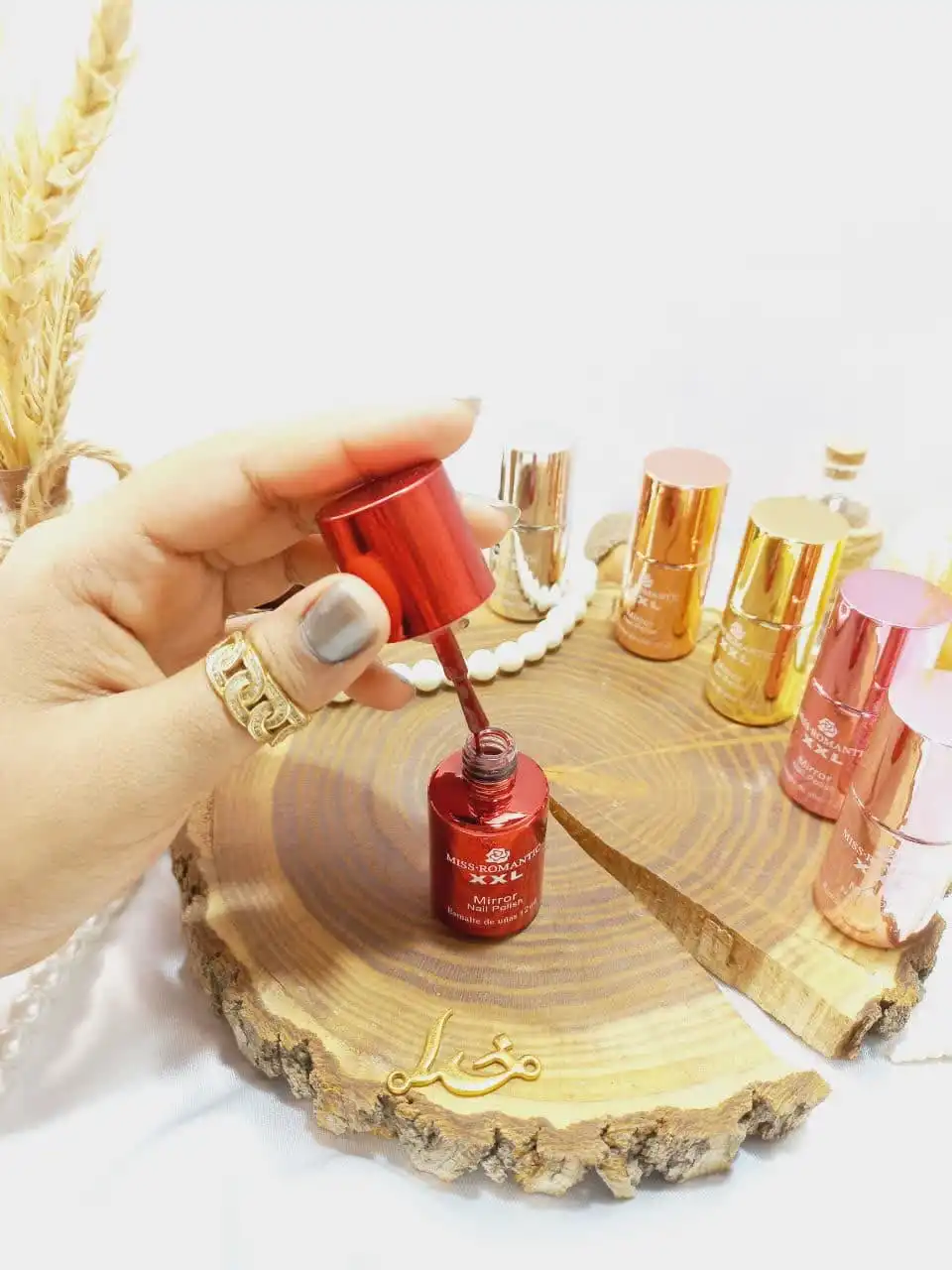 لاک آینه ای پرطرفدار نایلی پولیش NAIL POLISH کد Z9045 | پخش عمده