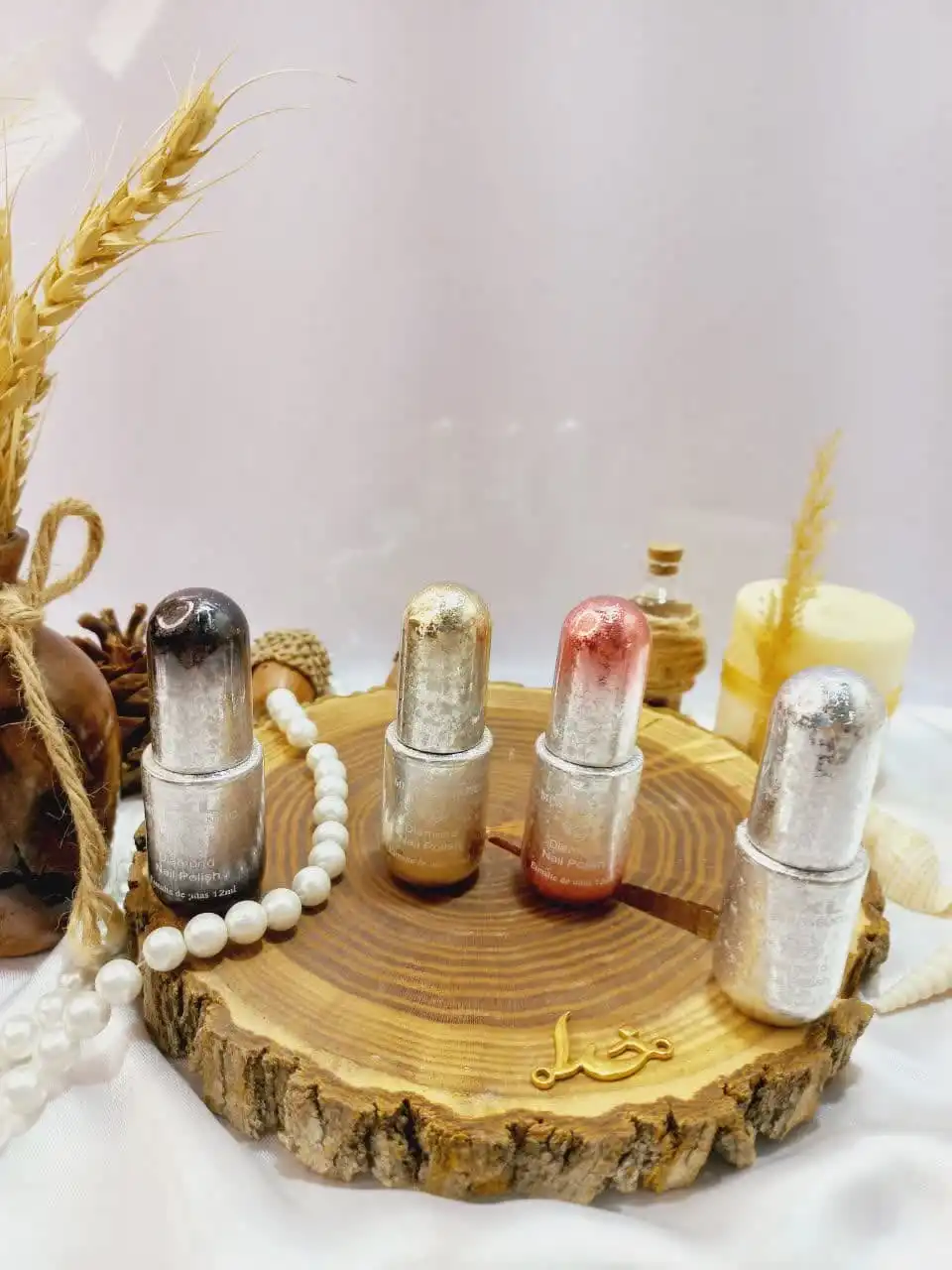 لاک شاین دار اکلیلی پرطرفدار نایلی پولیش NAIL POLISH کد Z9053 | پخش عمده