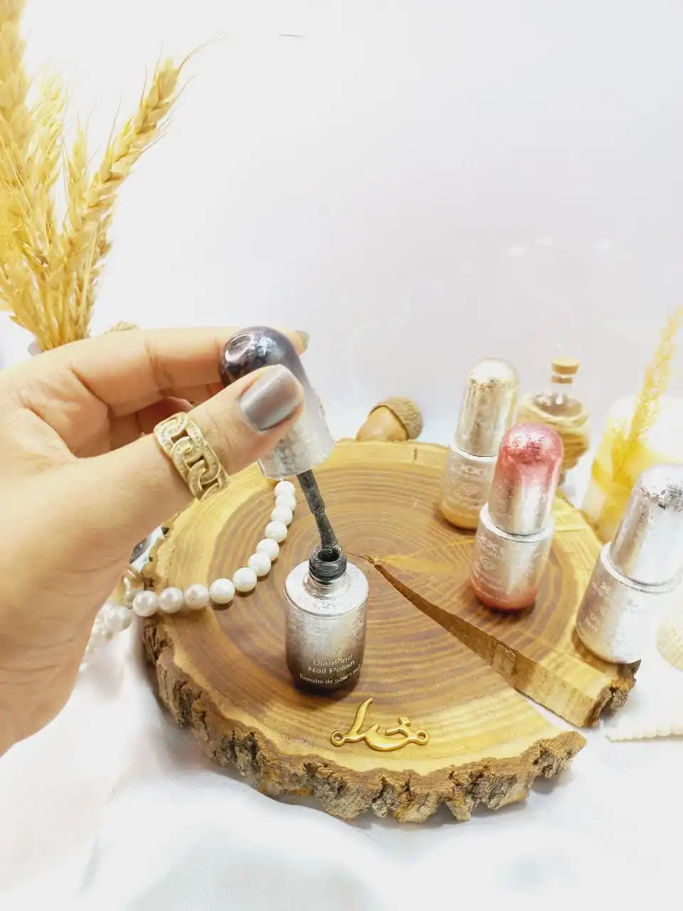 لاک شاین دار اکلیلی پرطرفدار نایلی پولیش NAIL POLISH کد Z9053 | پخش عمده