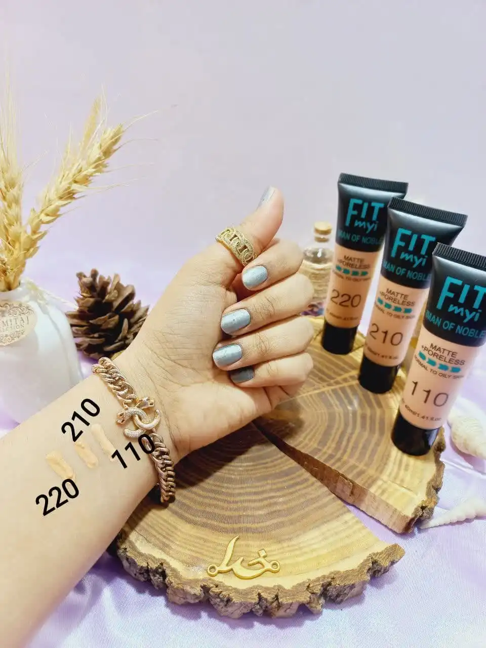 کرم پودر تیوپی مخصوص میکاپ ایمن آف نوبل IMAN OF NOBLE  کد F395