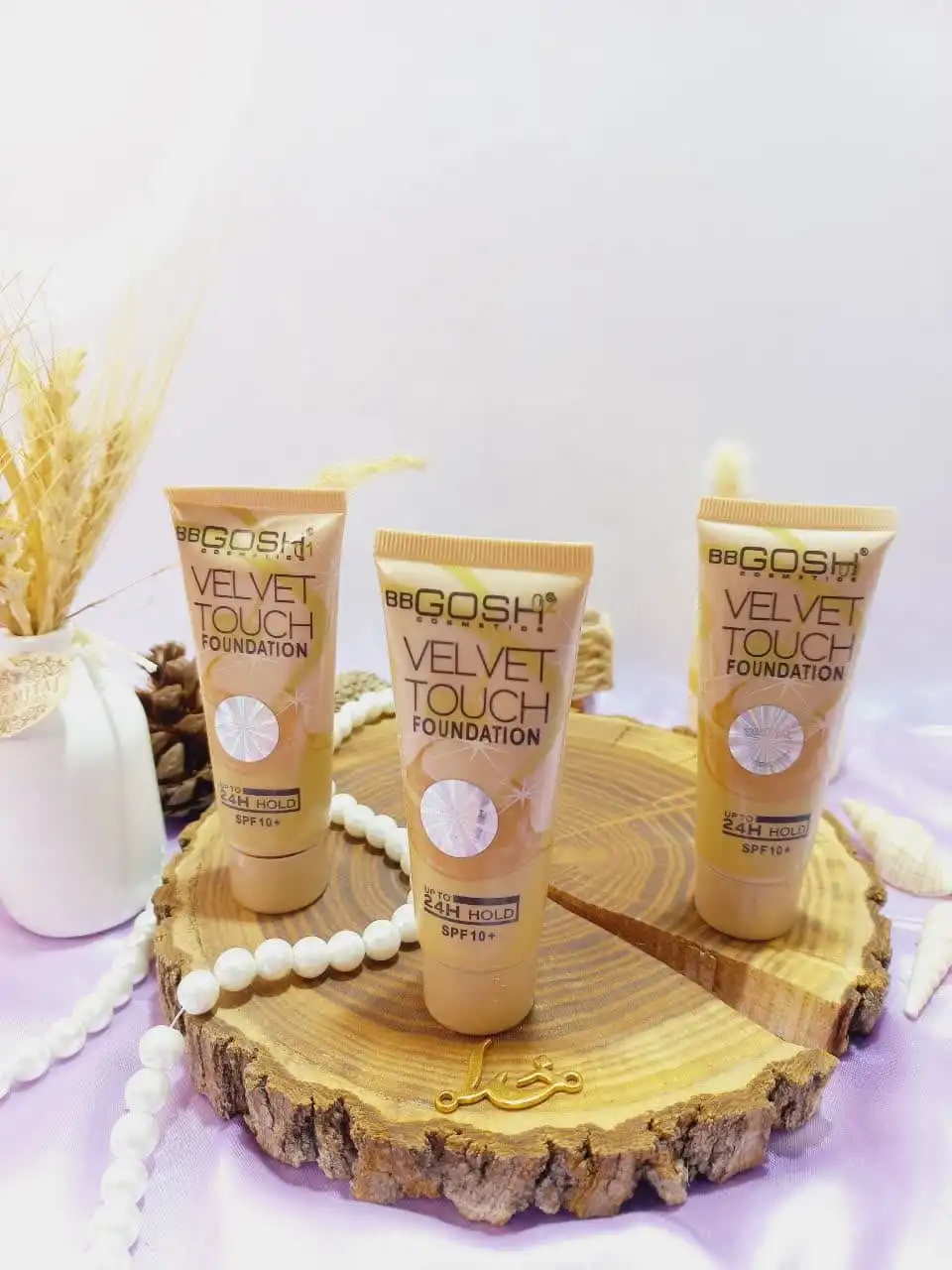 بی بی کرم تیوپی بادوام گاش ولوت BB GOSH VELVET کد 8598 ساخت دانمارک