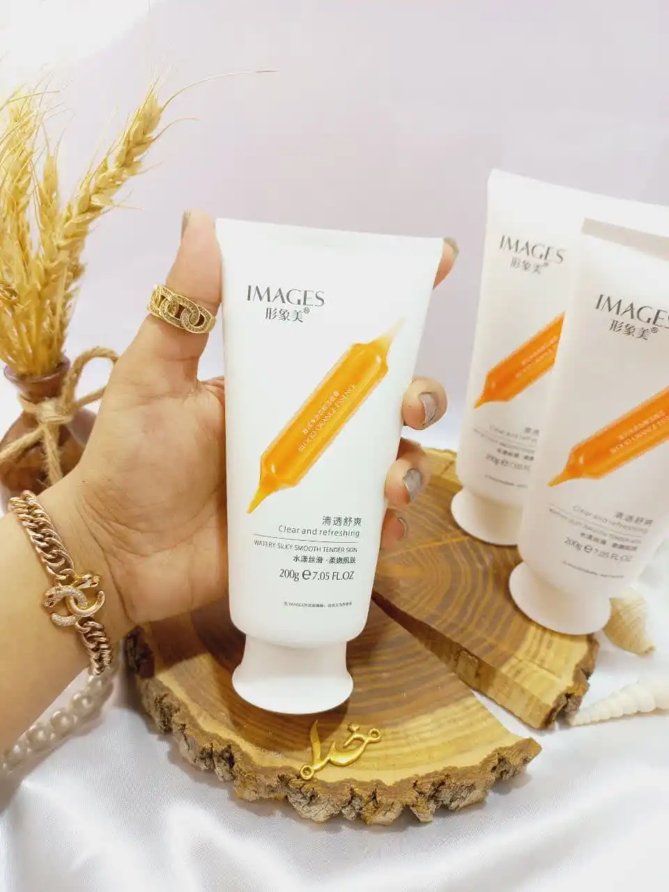 فوم شستشوی صورت 200 میل سایز بزرگ پرتقال خونی ایمیجز IMAGES کد XXM23181