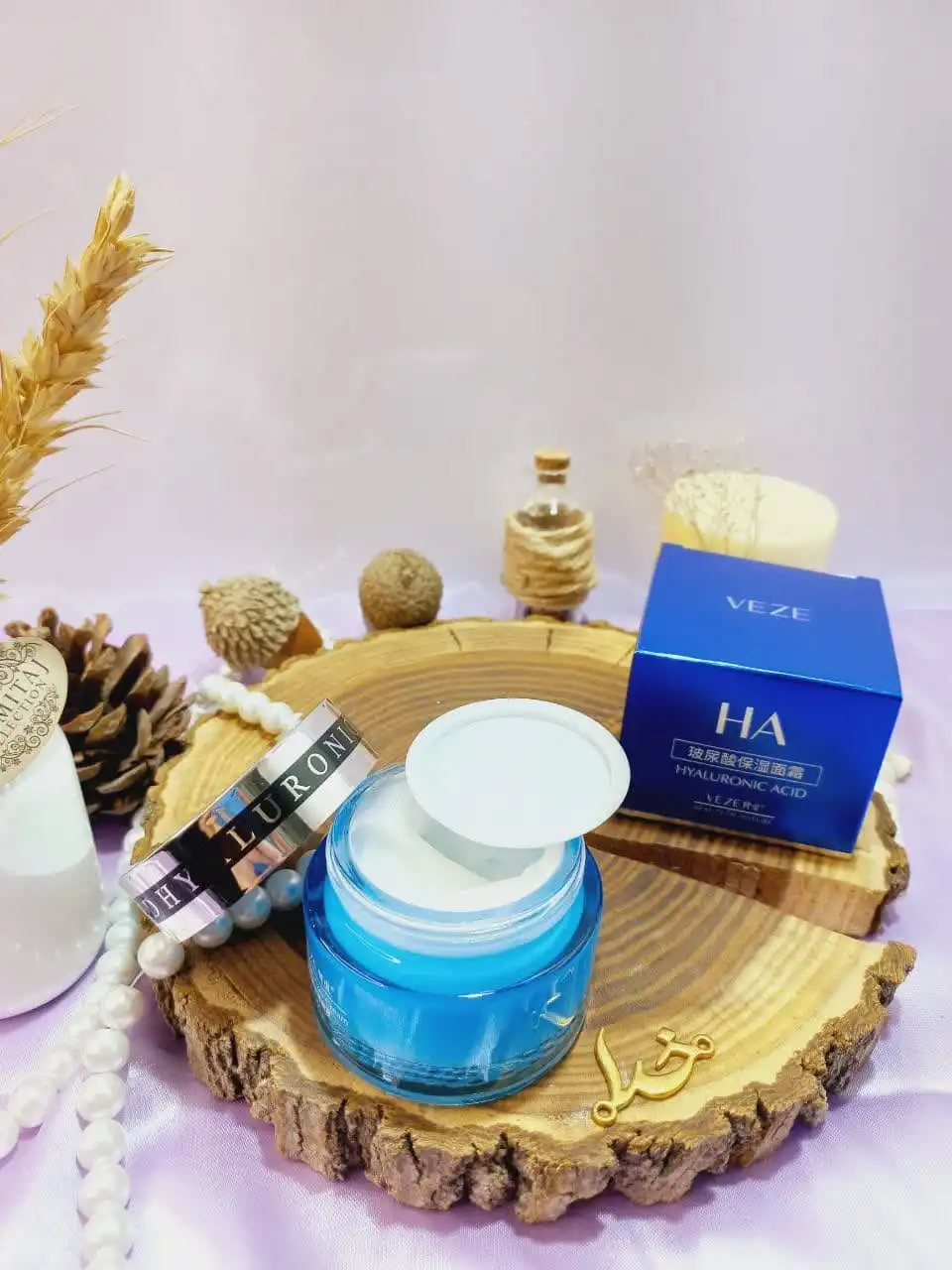 کرم صورت کاسه ای آبرسان هیالورونیک اسید HA وزه VEZE کد FZ22252