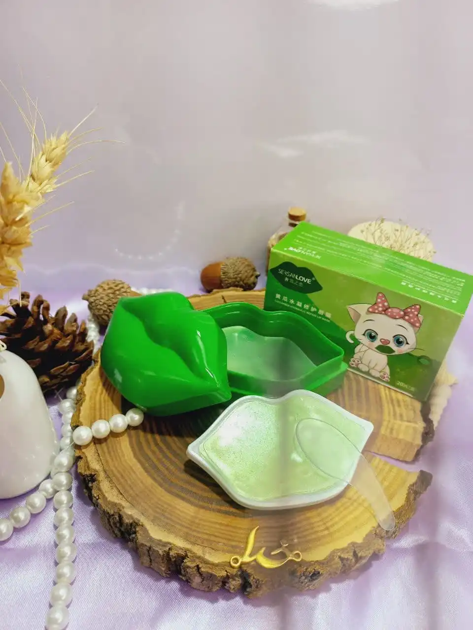 ماسک لب کاسه ای خیار سرسان لاو SERSAN LOVE کد XG0155 | پخش عمده