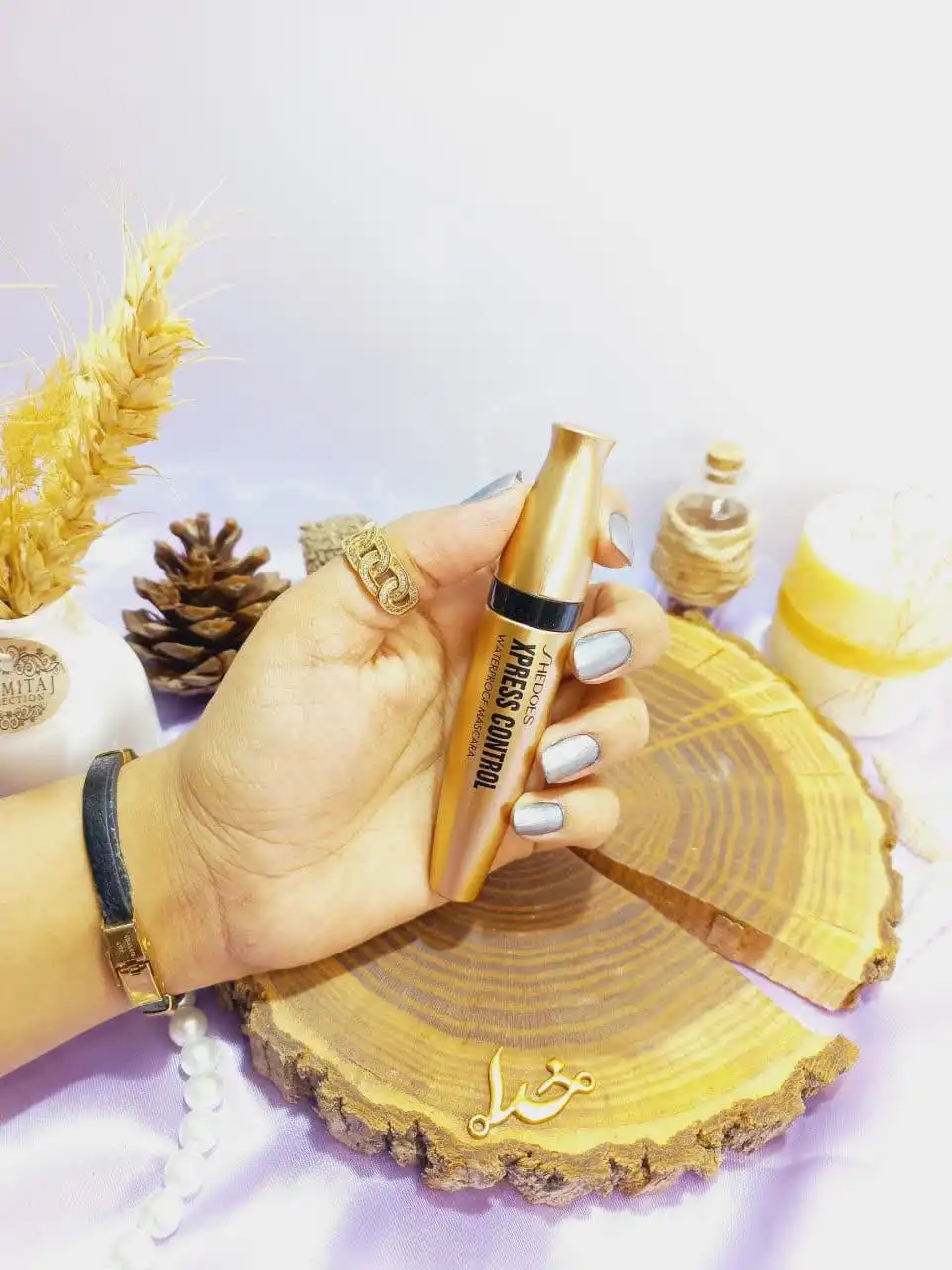 ریمل ضد آب درجه یک پوکه طلایی SHEDOES کد 8257 ساخت چین