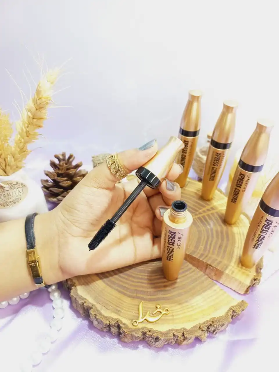 ریمل ضد آب درجه یک پوکه طلایی SHEDOES کد 8257 ساخت چین