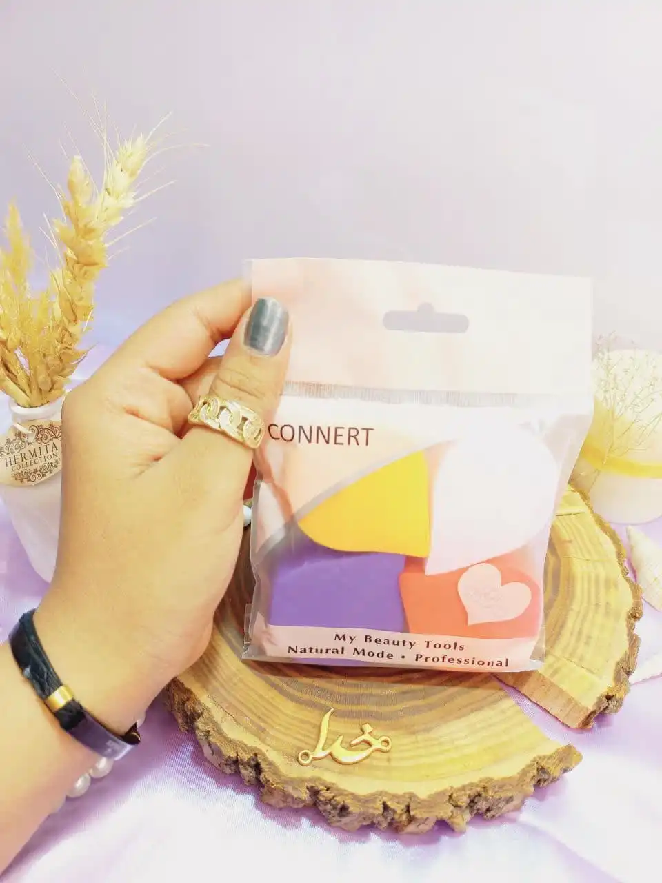 پد چهارتیکه رنگی با کیفیت برند CONNERT