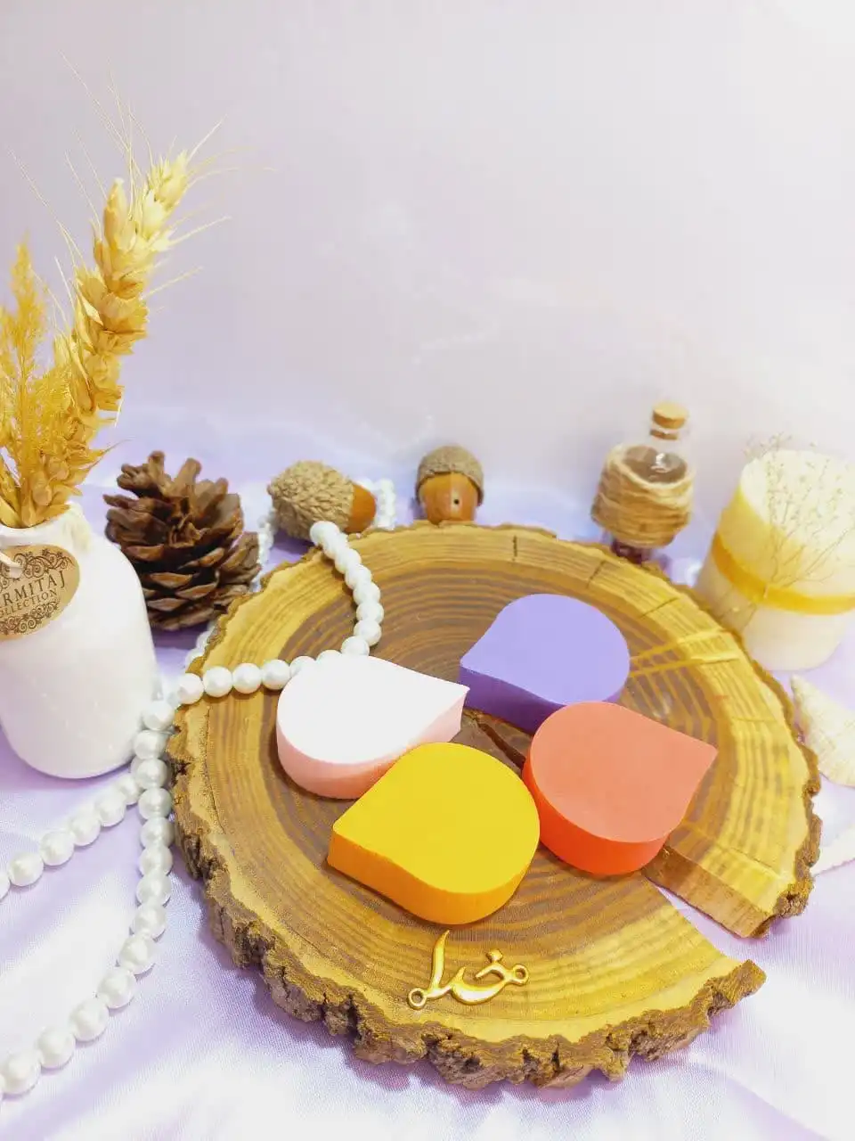 پد چهارتیکه رنگی با کیفیت برند CONNERT