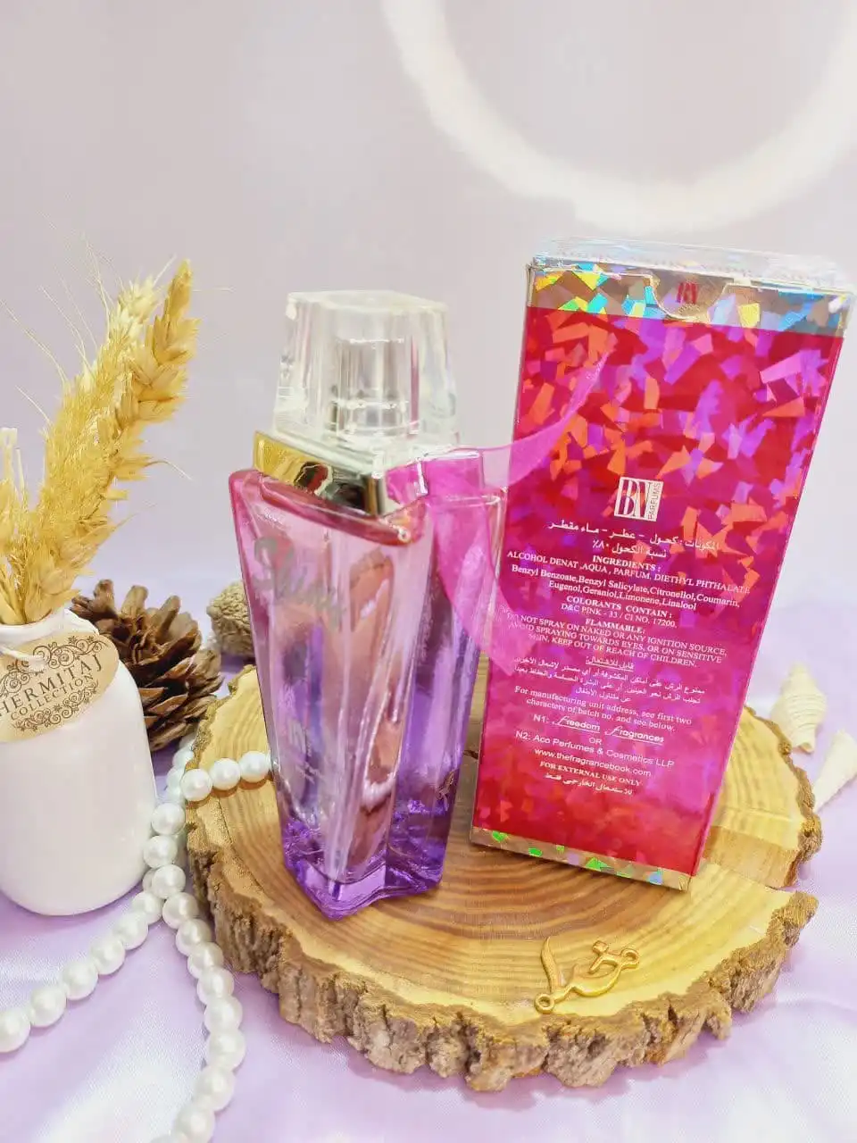 ادو پرفیوم زنانه شاینی shinny حجم 100 میلی لیتر اورجینال اماراتی (جعبه دار)