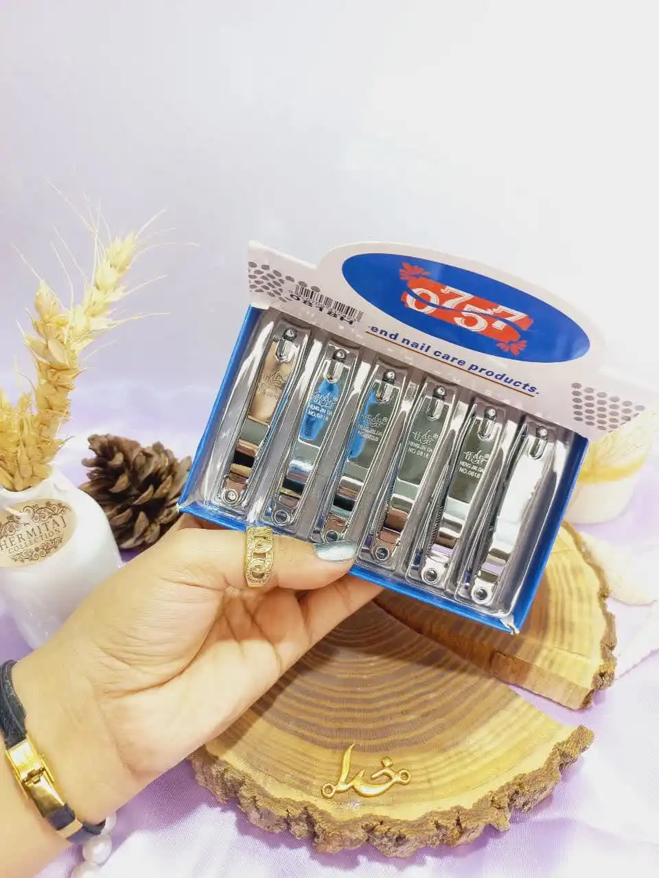 ناخن گیر استیل سایز بزرگ 0757 با کیفیت