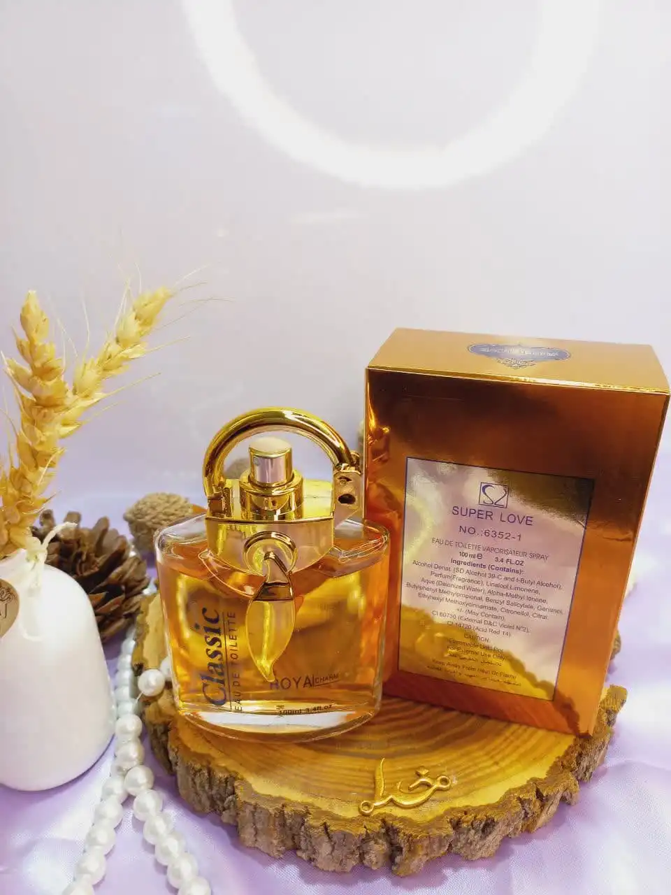 ادکلن زیبا برند کلاسیک CLASSIC حجم 100 میلی لیتر