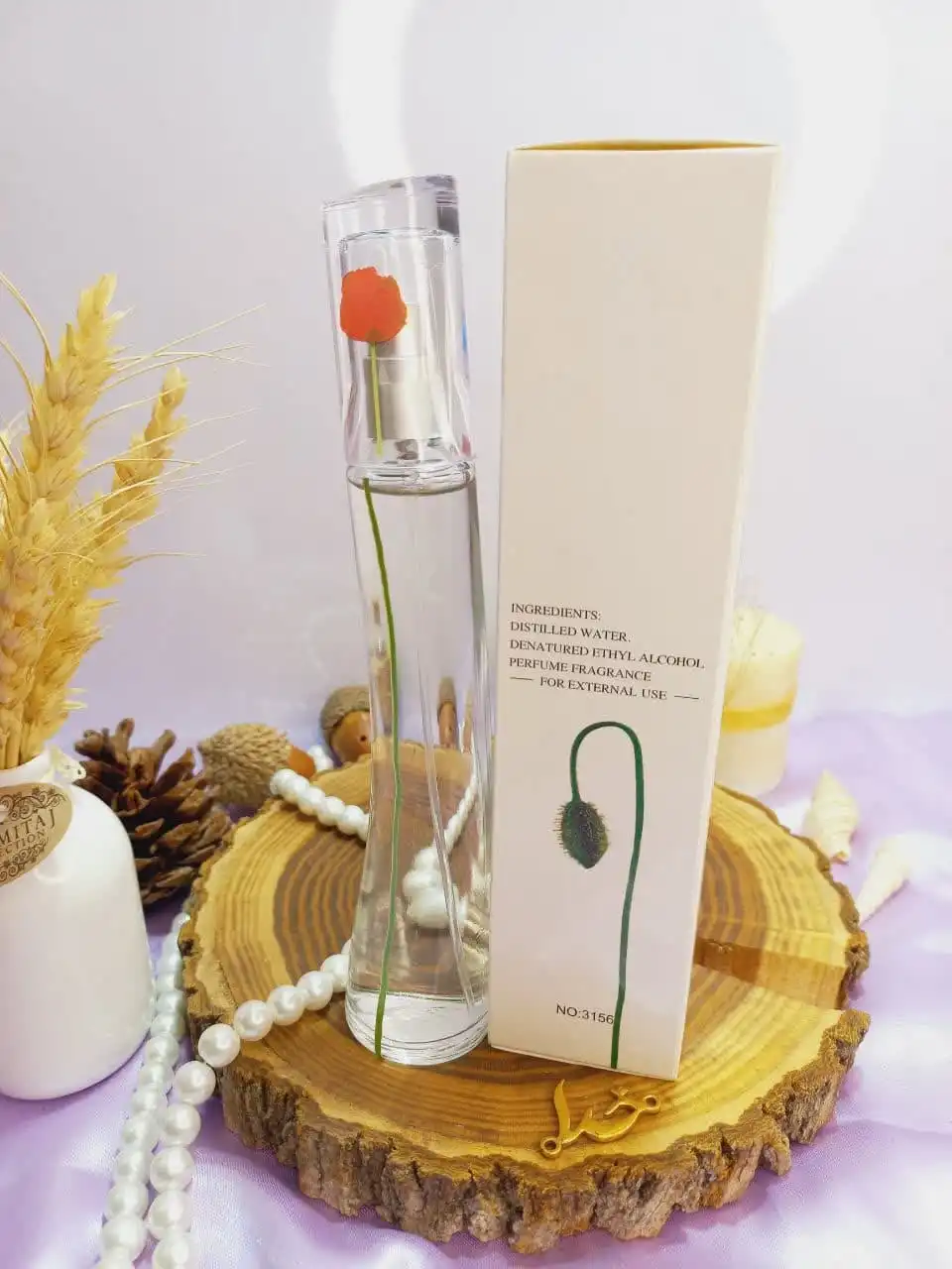 ادکلن طرح گل برند استوری آف فلاور STORY OF FLOWER حجم 50 میلی لیتر اورجینال