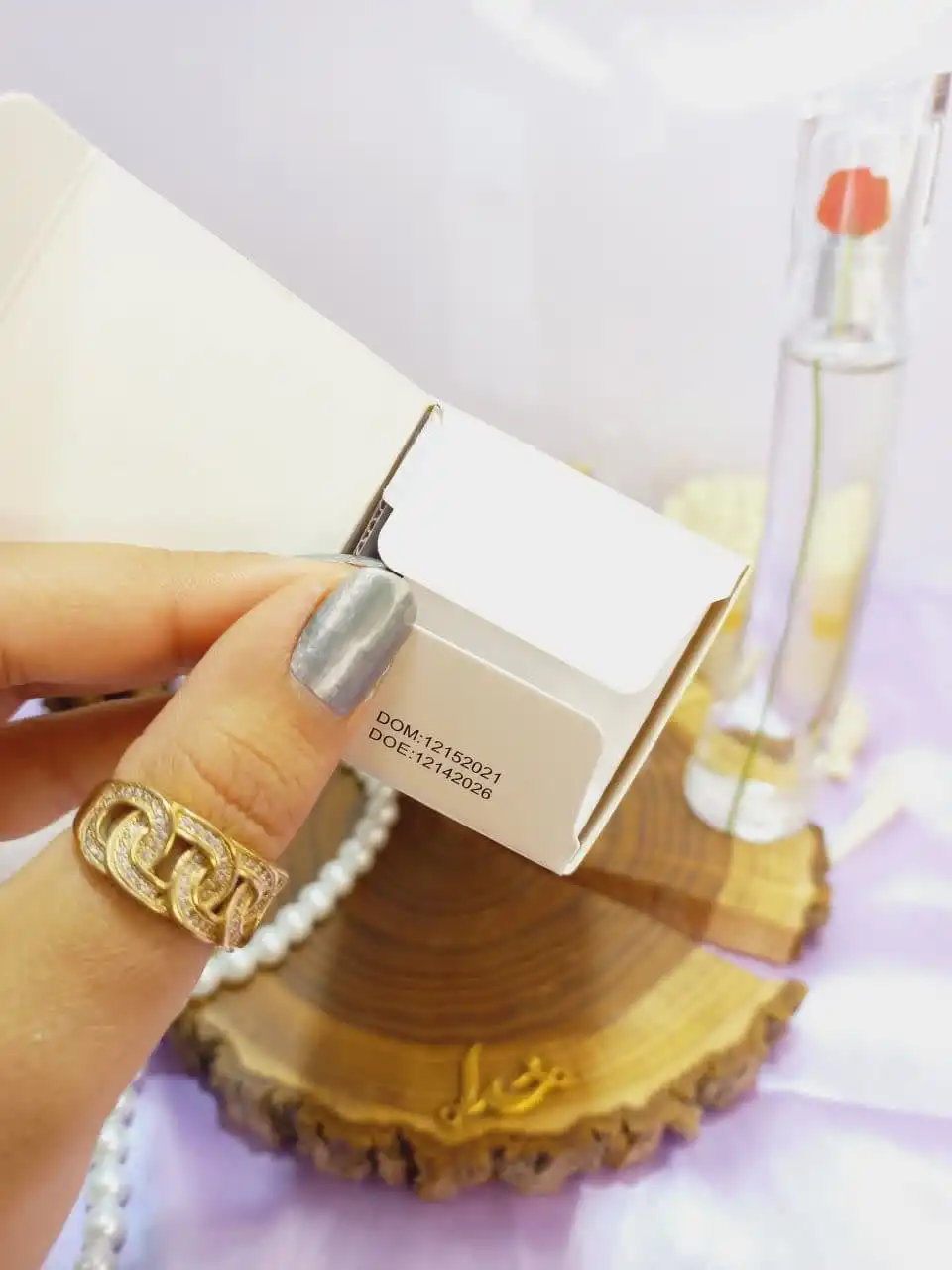 ادکلن طرح گل برند استوری آف فلاور STORY OF FLOWER حجم 50 میلی لیتر اورجینال