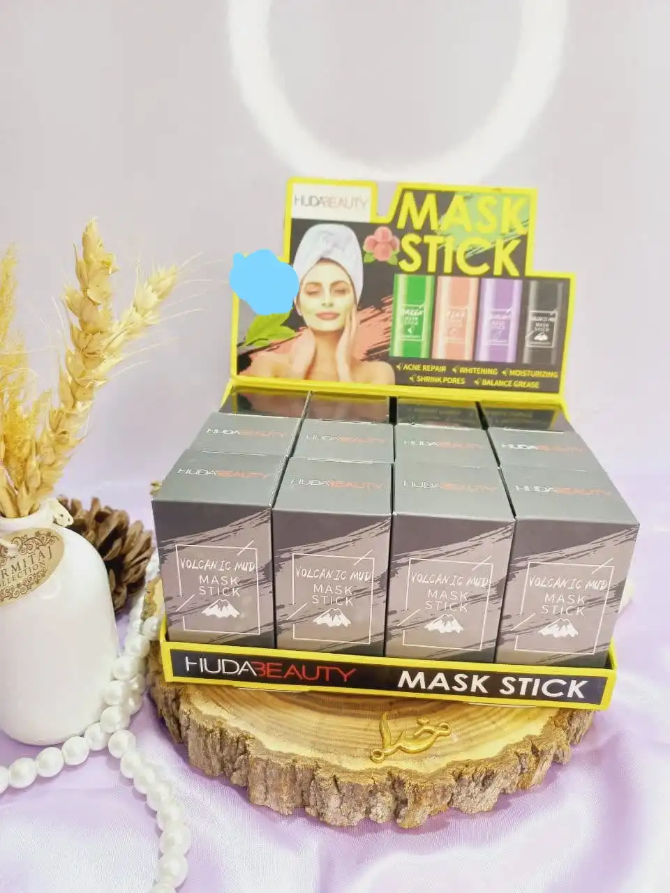 استیک ماسک پرطرفدار سیاه BLACK تمیز کننده عمیق پوست هدی بیوتی HUDA BEAUTY کد H92072