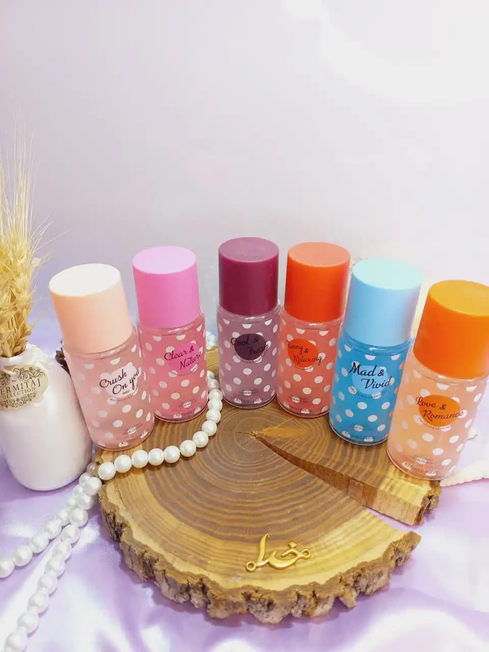 بادی اسپلش خالخالی پینک این سوییت 75 میل کد B0022