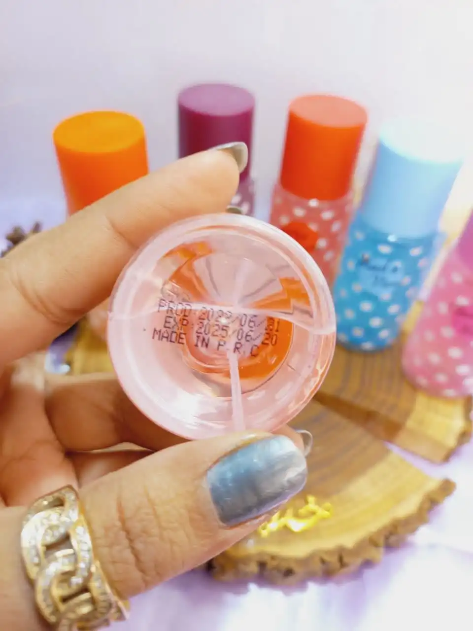 بادی اسپلش خالخالی پینک این سوییت 75 میل کد B0022