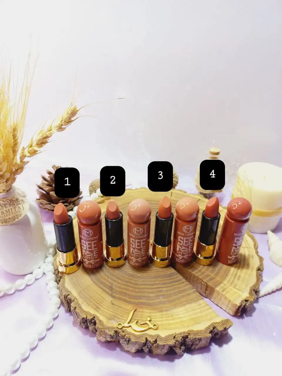 رژ جامد پرطرفدار میس لرن MISS LIRENN کد MI6161