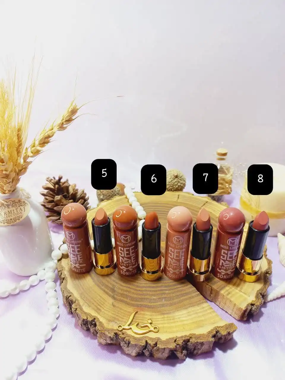 رژ جامد پرطرفدار میس لرن MISS LIRENN کد MI6161