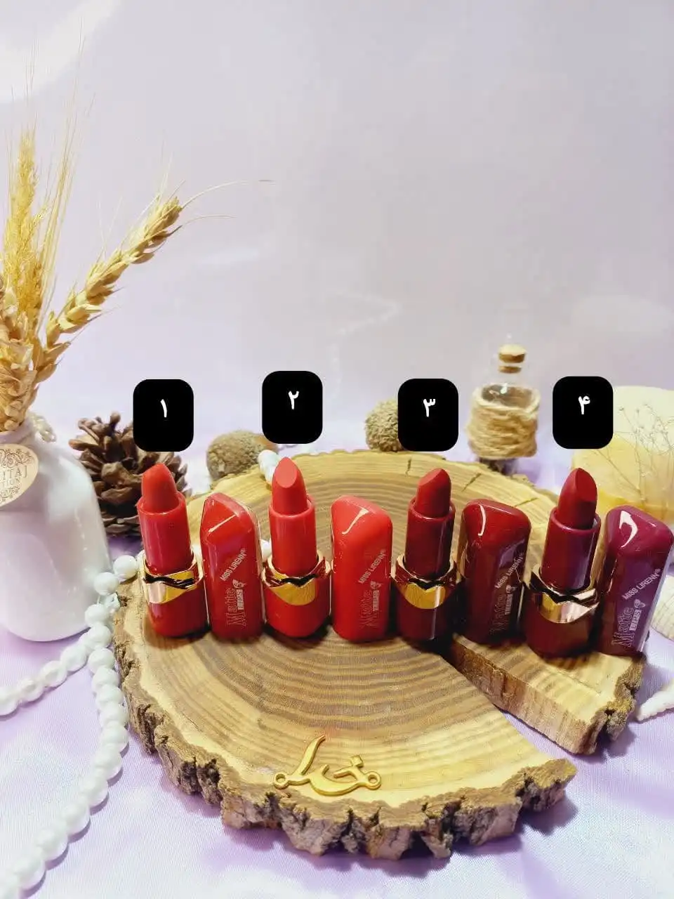 رژ جامد پرطرفدار میس لرن مات MISS LIRENN کد MI6135