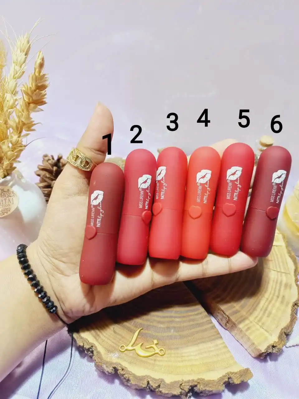 رژ جامد پرطرفدار میس لرن مات MISS LIRENN کد MI6169