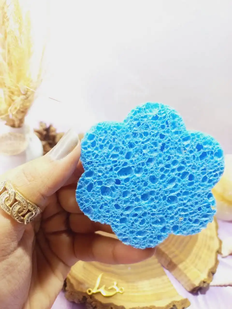 پد اسفنجی لایه بردار و پاکسازی پوست مخصوص شستشو و اسکرب برند FASHION