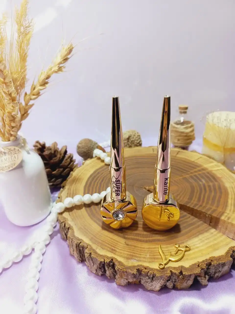 خط چشم مویی بینظیر نگین دار برند معروف کاریته اصلی کد 57603