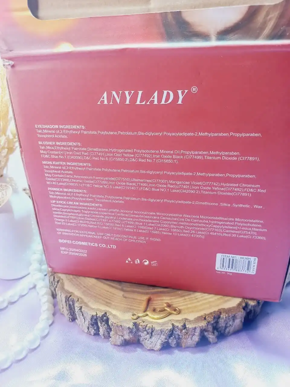 پالت سایه فشن استایل بزرگ آنالیدی ANYLADY کد 8636H