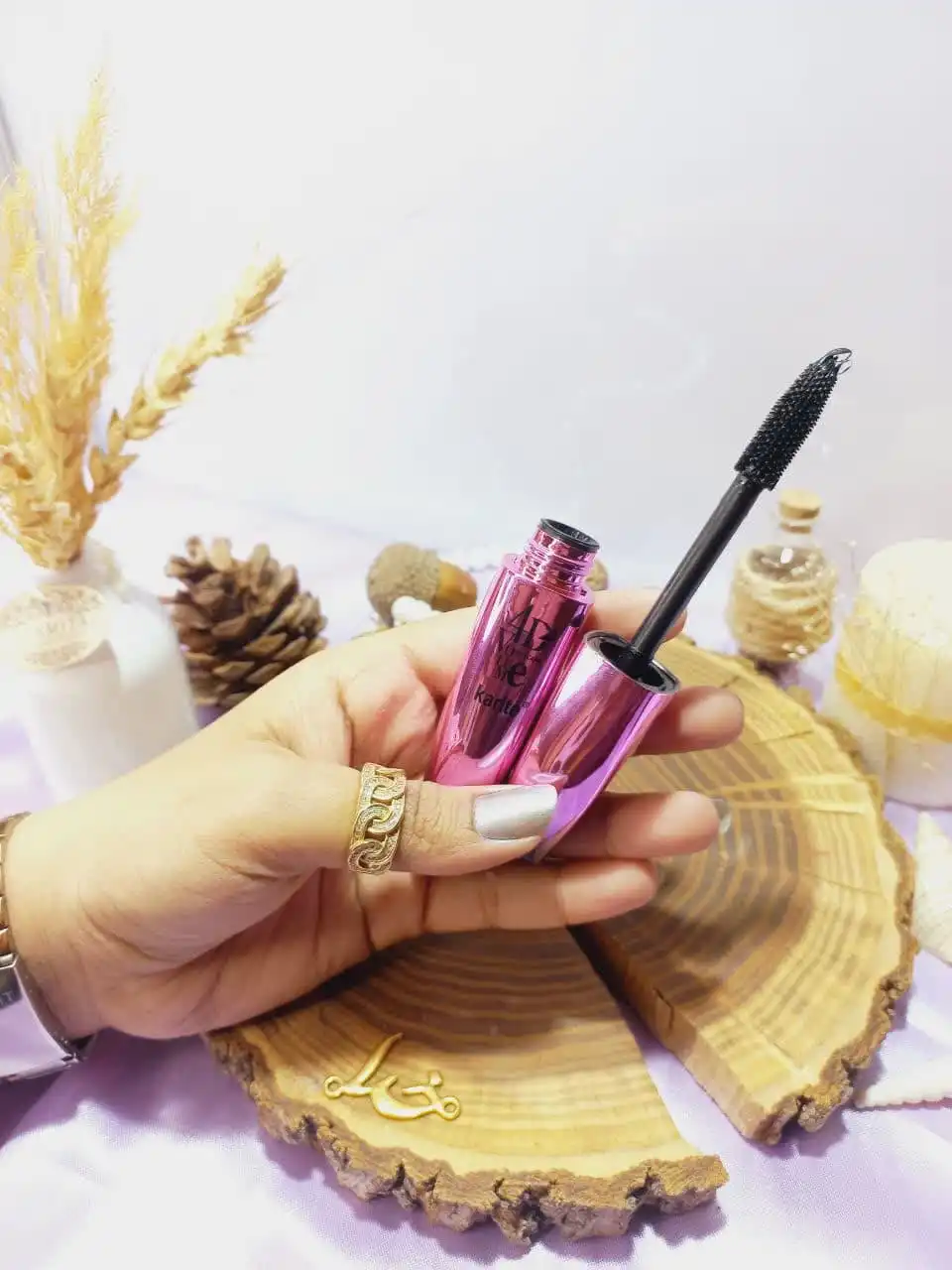 ریمل ضد آب سه مدل فرچه با حجم دهی چندین برابر برند ماسکارا 4D کاریته KARITE کد 56485