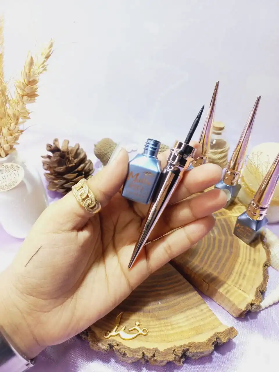 خط چشم معروف ماژیکی ضد آب مات لین کیس بیوتی kiss beauty کد 57544