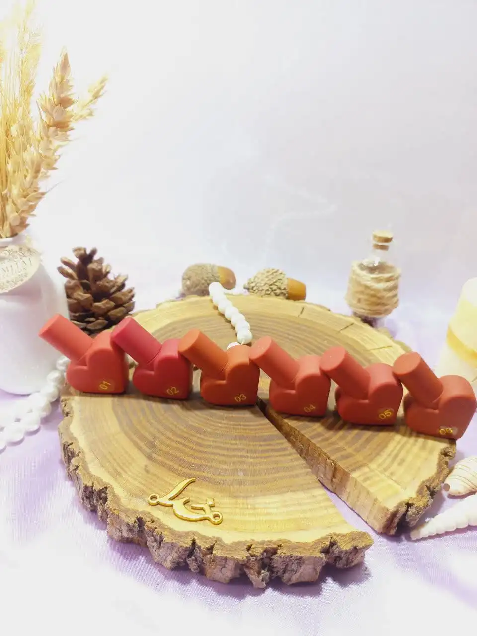 رژ لب مایع طرح قلبی  برند معروف کیس بیوتی KISS BEAUTY کد 70238