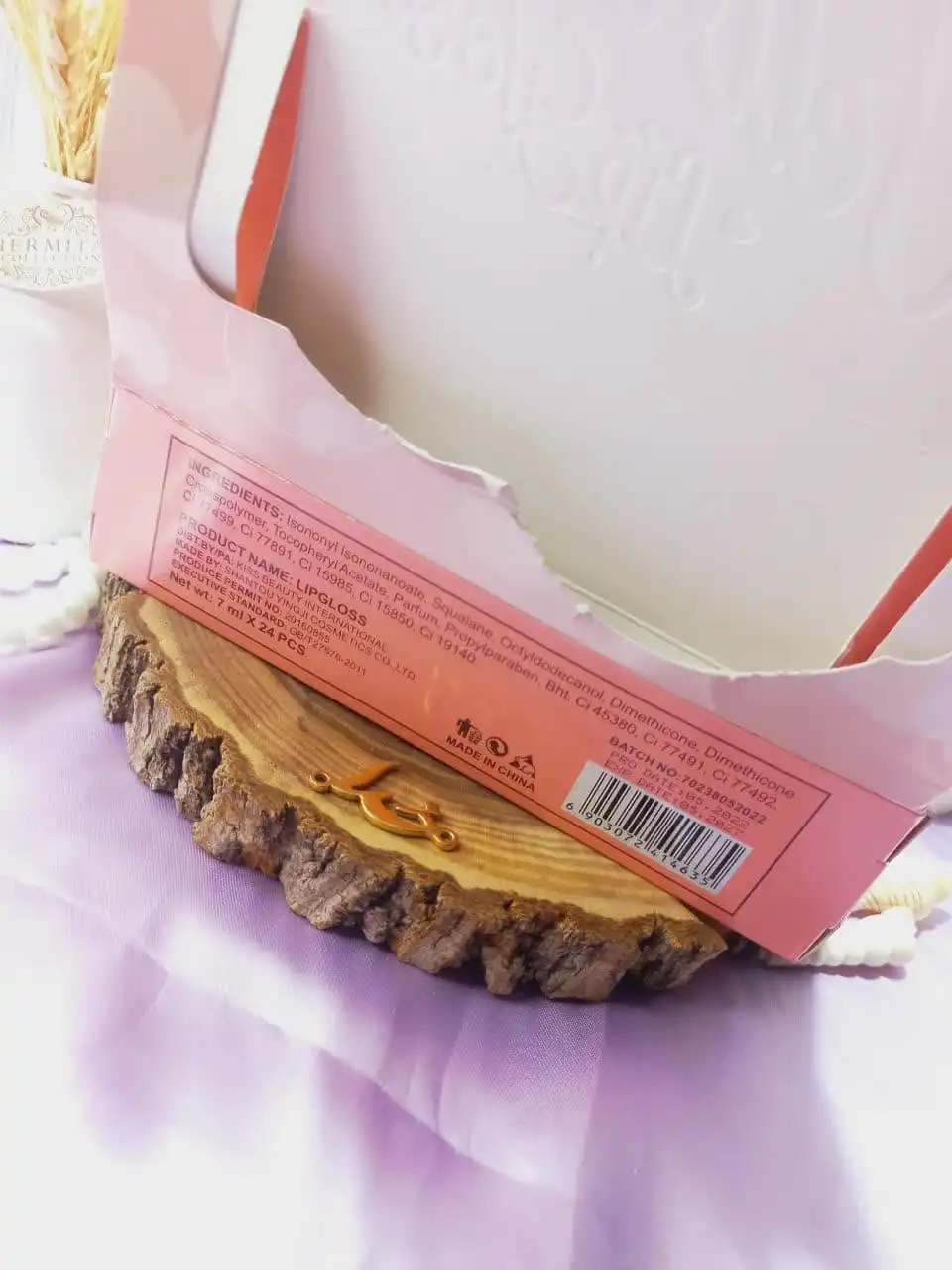 رژ لب مایع طرح قلبی  برند معروف کیس بیوتی KISS BEAUTY کد 70238