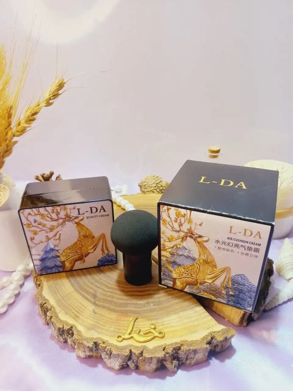 کوشن گوزنی اورجینال به همراه پد قارچی ال دی ای L DA کد 61005