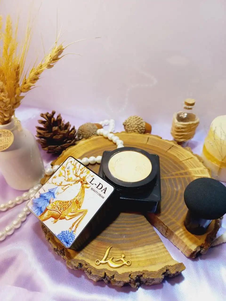 کوشن گوزنی اورجینال به همراه پد قارچی ال دی ای L DA کد 61005